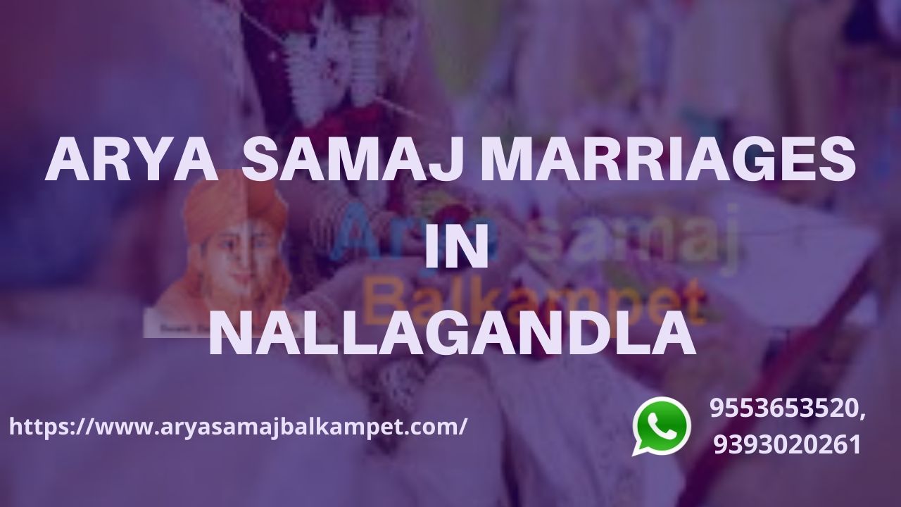 Arya Samaj Marriages In Nallagandla  Hyderabad